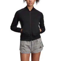 Adidas Must Haves 3-Stripes Track Jacket Voor Vrouwen -Puur Mode adidas must haves 3 stripes track jacket voor vrouwen 3