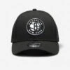 NEW ERA Basketbalpet Voor Heren En Dames NBA Brooklyn Nets Zwart