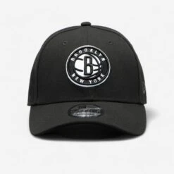 NEW ERA Basketbalpet Voor Heren En Dames NBA Brooklyn Nets Zwart