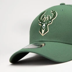 NEW ERA Basketbalpet Voor Heren En Dames NBA Milwaukee Bucks Groen -Puur Mode basketbalpet voor heren en dames nba milwaukee bucks groen 2