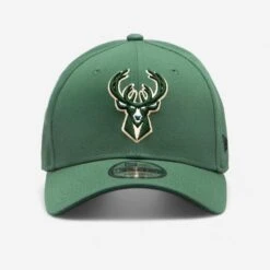 NEW ERA Basketbalpet Voor Heren En Dames NBA Milwaukee Bucks Groen