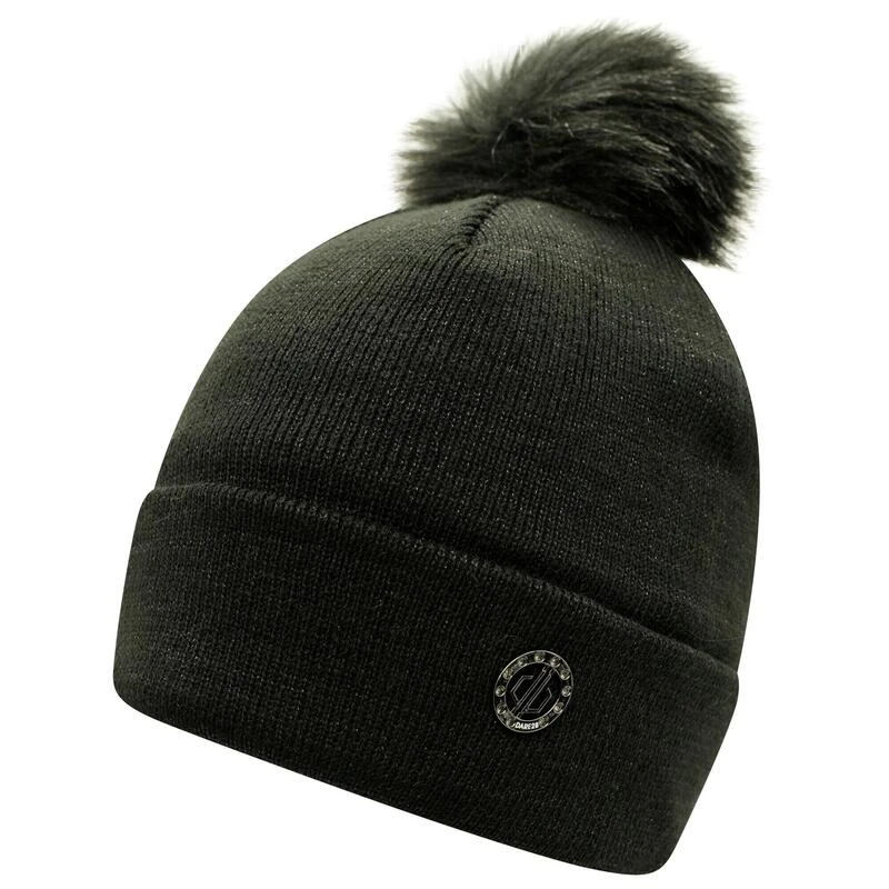 Dare 2b Bejewel Gebreide Ski-beanie Voor Dames - Zwart 2 Dare 2b Bejewel Gebreide Ski-beanie Voor Dames - Zwart - Afbeelding 2