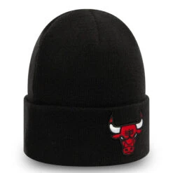 Bonnet New Era NBA Essential Knit Cuff Chicago Bulls -Puur Mode bonnet new era nba essential knit cuff chicago bulls 2