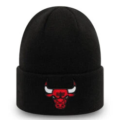 Bonnet New Era NBA Essential Knit Cuff Chicago Bulls -Puur Mode bonnet new era nba essential knit cuff chicago bulls 3