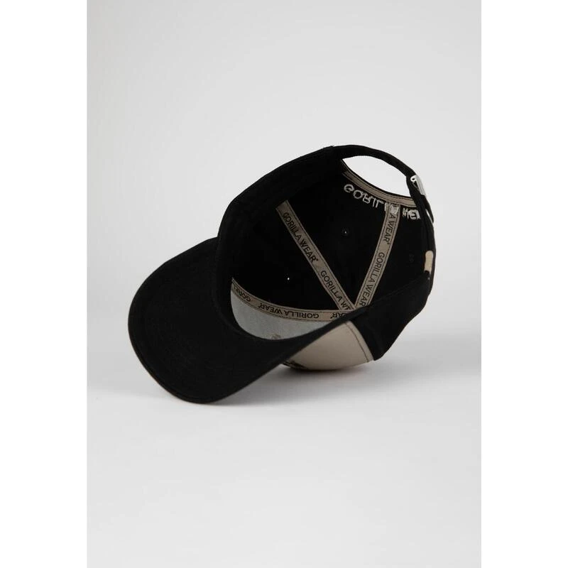 Gorilla Wear Buckley Cap - Black/Beige - One Size 2 Gorilla Wear Buckley Cap - Black/Beige - One Size - Afbeelding 2