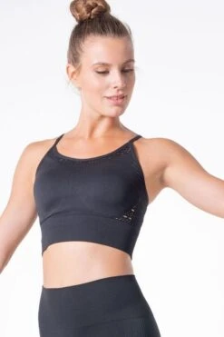 Compressie Naadloze 3D Compressie Crop Top Bali -Puur Mode compressie naadloze 3d compressie crop top bali 3