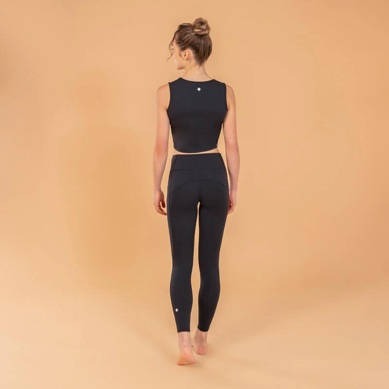 CROP TOP VOOR YOGA PREMIUM 3 CROP TOP VOOR YOGA PREMIUM - Afbeelding 3