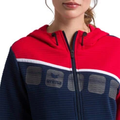 Dames Trainingsjack Met Capuchon Erima -Puur Mode dames trainingsjack met capuchon erima 2