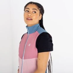 Dare 2b Dames/Dames Duplicity II Stretchvest (Mesa Roos/Poederroze) -Puur Mode damesdames duplicity ii stretchvest mesa roospoederroze 3