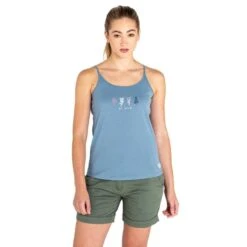 Dare 2b Dames/dames Free Climb II Plants Camisole (Blauwsteenblauw)