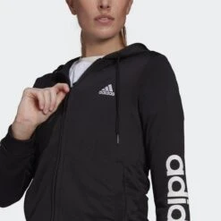 ADIDAS Essentials Logo French Terry Trainingspak -Puur Mode essentials logo french terry trainingspak 3