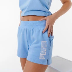 Puma Fitness Short Dames Katoen Blauw 13 Puma Fitness Short Dames Katoen Blauw -Puur Mode fitness short dames katoen blauw 4