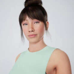 Fitnesstop Voor Dames 500 Loose Fit 11 Fitnesstop Voor Dames 500 Loose Fit -Puur Mode fitnesstop voor dames 500 loose fit groen 3