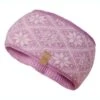Gebreide Hoofdband Van Wol Freya Sweet Lilac - One Size - Roze