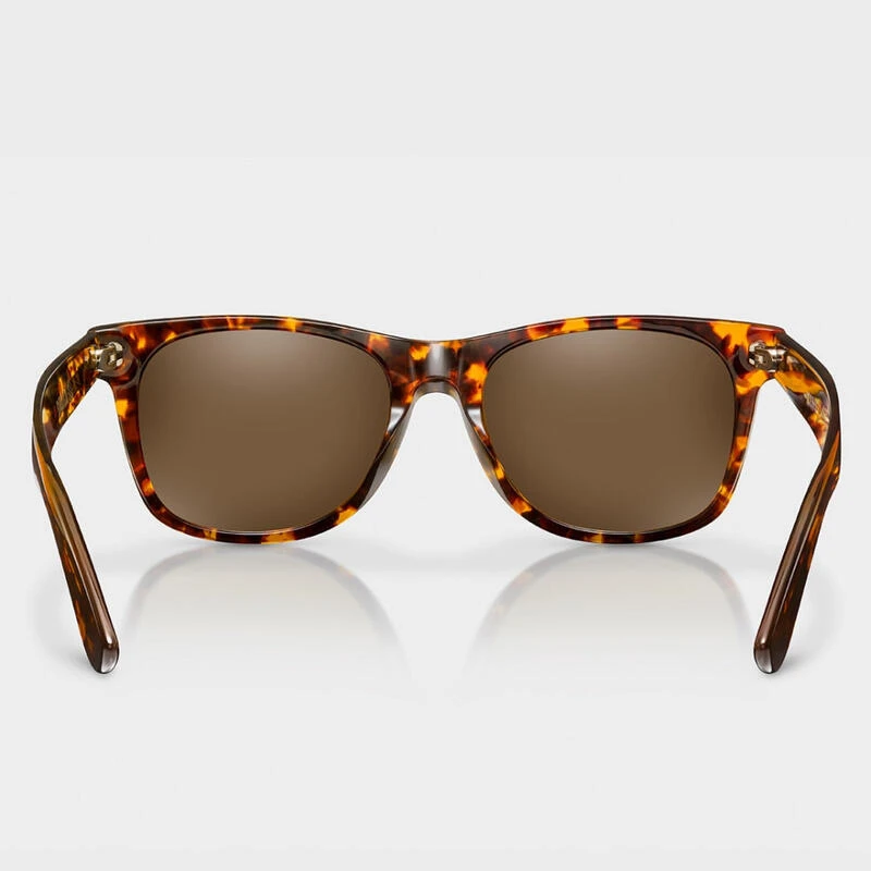 Gerecyclede Acetaat Zonnebril Surf SIROKO Temple Bruin Heren En Dames 3 Gerecyclede Acetaat Zonnebril Surf SIROKO Temple Bruin Heren En Dames - Afbeelding 3