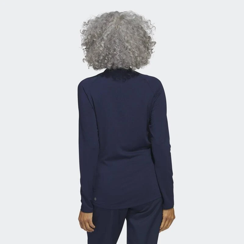 ADIDAS Golf Poloshirt Met Lange Mouwen En Korte Rits 3 ADIDAS Golf Poloshirt Met Lange Mouwen En Korte Rits - Afbeelding 3