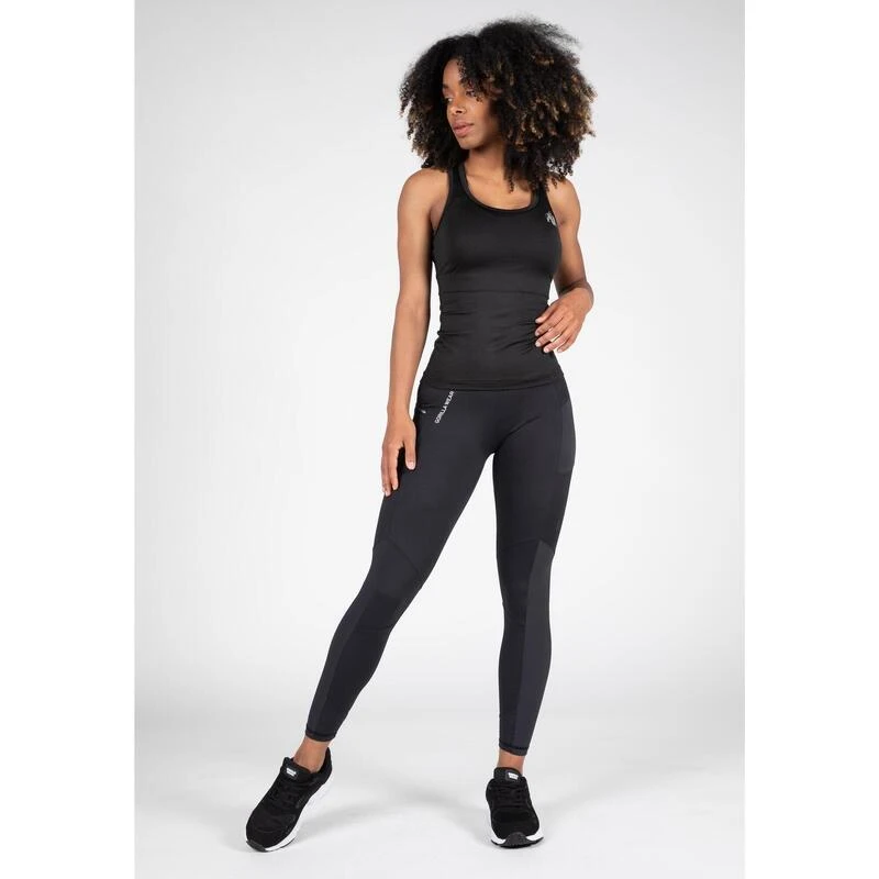 Gorilla Wear Indianapolis Tank Top - Zwart - M 3 Gorilla Wear Indianapolis Tank Top - Zwart - M - Afbeelding 3