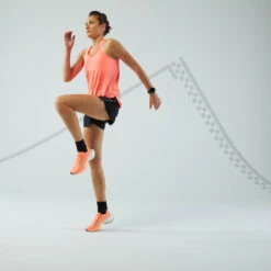 HARDLOOPTOP VOOR DAMES KIPRUN LICHTE EN ADEMENDEND LIGHT -Puur Mode hardlooptop voor dames light koraalrood 6