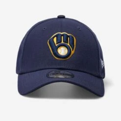 NEW ERA Honkbalpet Voor Dames En Heren MLB Milwaukee Brewers Zwart