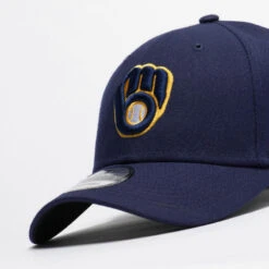NEW ERA Honkbalpet Voor Dames En Heren MLB Milwaukee Brewers Zwart -Puur Mode honkbalpet voor dames en heren mlb milwaukee brewers zwart 6