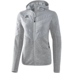 Jas Met Kap Voor Dames Erima Matelassé Et Tricotée -Puur Mode jas met kap voor dames erima matelasse et tricotee 2