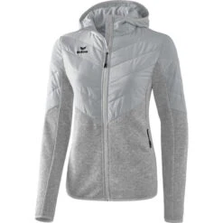 Jas Met Kap Voor Dames Erima Matelassé Et Tricotée