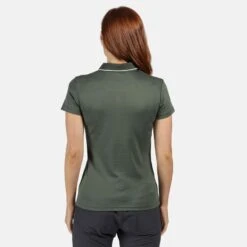 Regatta Maverick V Dames Wandel T-shirt - Donkergroen -Puur Mode maverick v dames wandel t shirt donkergroen 3