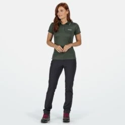 Regatta Maverick V Dames Wandel T-shirt - Donkergroen -Puur Mode maverick v dames wandel t shirt donkergroen 4