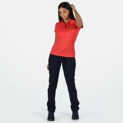 Regatta Maverick V Dames Wandel T-shirt - Lichtroze / Roze -Puur Mode maverick v dames wandel t shirt lichtroze roze 4