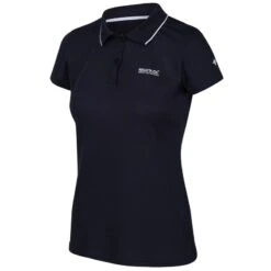 Regatta Maverik V Wandel-T-shirt Met Korte Mouwen Voor Dames - Marineblauw