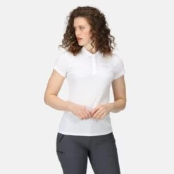 Regatta Maverik V Wandel-T-shirt Met Korte Mouwen Voor Dames - Wit -Puur Mode maverik v wandel t shirt met korte mouwen voor dames wit 4