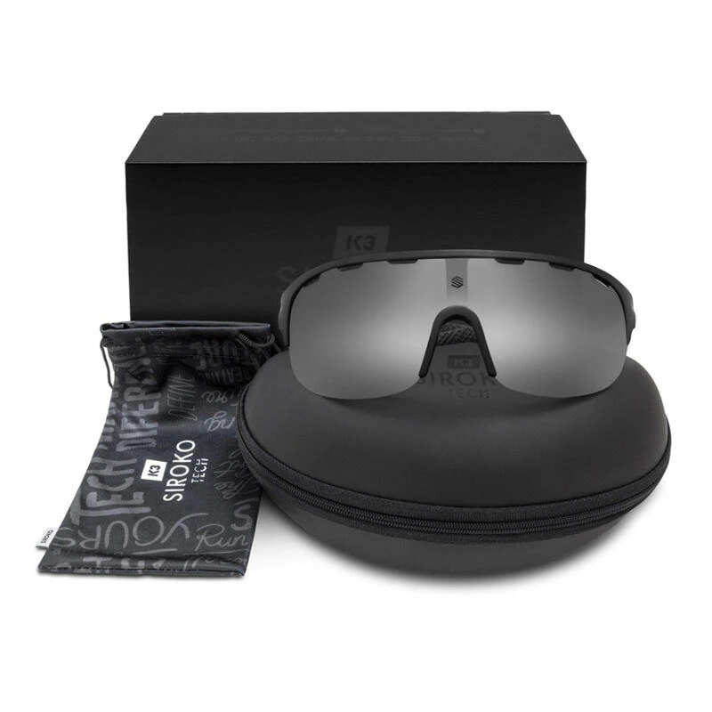 Meekleurende Bril Wielrennen SIROKO K3 PhotoChromic Africa Zwart Heren En Dames 3 Meekleurende Bril Wielrennen SIROKO K3 PhotoChromic Africa Zwart Heren En Dames - Afbeelding 3