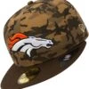 New Era Camo Team Fitted 7 1/4 Broncos