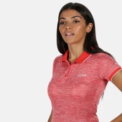 Regatta Remex II Dames Wandel T-shirt - Lichtroze / Roze -Puur Mode remex ii dames wandel t shirt lichtroze roze 3