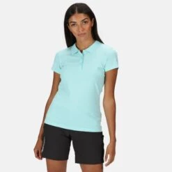 Regatta Sinton Dames Fitness T-shirt - Lichtblauw -Puur Mode sinton dames fitness t shirt lichtblauw 4