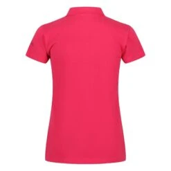 Regatta Sinton Fitness-T-shirt Met Korte Mouwen Voor Dames - Donkerroze -Puur Mode sinton fitness t shirt met korte mouwen voor dames donkerroze 3