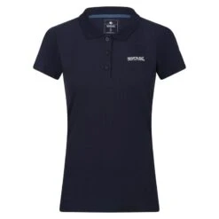 Regatta Sinton Fitness-T-shirt Met Korte Mouwen Voor Dames - Marineblauw -Puur Mode sinton fitness t shirt met korte mouwen voor dames marineblauw 2
