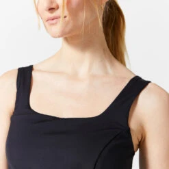 Sporttop Met Ingewerkte Beha Zwart -Puur Mode sporttop met ingewerkte beha zwart 3