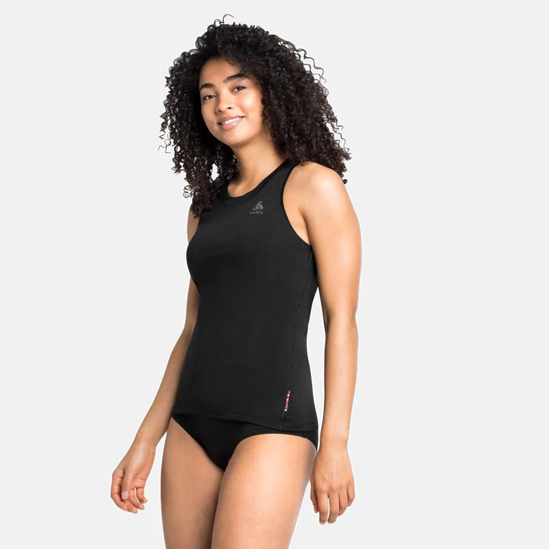 Odlo SUW TOP Crew Neck Singlet NATURAL + LIGH 5 Odlo SUW TOP Crew Neck Singlet NATURAL + LIGH - Afbeelding 5