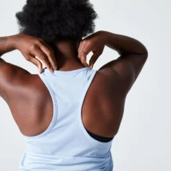 ADIDAS Topje Voor Cardiofitness Dames Blauw -Puur Mode topje voor cardiofitness dames blauw 2