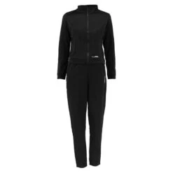 Trainingspak Dames Zwart Polyester