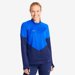 Kipsta Trainingsshirt VIRALTO Dames -Puur Mode trainingsshirt viralto dames blauw 2