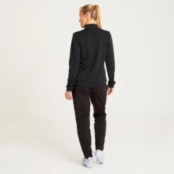 Kipsta Trainingsvest Voor Voetbal Essential Zwart En Grijs 9 Kipsta Trainingsvest Voor Voetbal Essential Zwart En Grijs -Puur Mode trainingsvest voor voetbal essential zwart en grijs 4