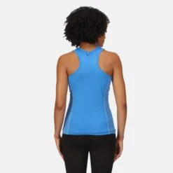 Regatta Varey Fitness Sportvest Voor Dames - Blauw 7 Regatta Varey Fitness Sportvest Voor Dames - Blauw -Puur Mode varey fitness sportvest voor dames blauw 2
