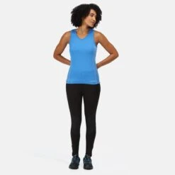 Regatta Varey Fitness Sportvest Voor Dames - Blauw 8 Regatta Varey Fitness Sportvest Voor Dames - Blauw -Puur Mode varey fitness sportvest voor dames blauw 3
