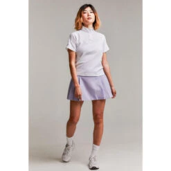 Witte Golfpolo Untraced Voor Dames -Puur Mode witte golfpolo untraced voor dames 2