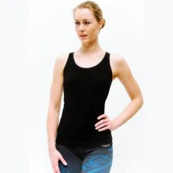 Yoga Top - Bamboe, Naadloos - Yoga T-shirt Met Ingebouwde Ondersteuning - Zwart -Puur Mode yoga top bamboe naadloos yoga t shirt met ingebouwde ondersteuning zwart 4