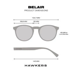 HAWKERS Zonnebrillen Voor Mannen En Vrouwen 42 BEL AIR SPORT Dark 12 HAWKERS Zonnebrillen Voor Mannen En Vrouwen 42 BEL AIR SPORT Dark -Puur Mode zonnebrillen voor mannen en vrouwen 42 bel air sport dark 5