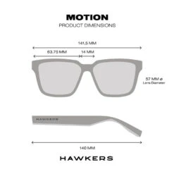 HAWKERS Zonnebrillen Voor Mannen En Vrouwen MOTION Carbon Black Clear Blue 10 HAWKERS Zonnebrillen Voor Mannen En Vrouwen MOTION Carbon Black Clear Blue -Puur Mode zonnebrillen voor mannen en vrouwen motion carbon black clear blue 4