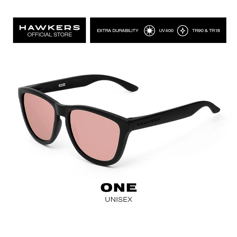 HAWKERS Zonnebrillen Voor Mannen En Vrouwen ONE CARBON Black Rose Gold 7 HAWKERS Zonnebrillen Voor Mannen En Vrouwen ONE CARBON Black Rose Gold - Afbeelding 7